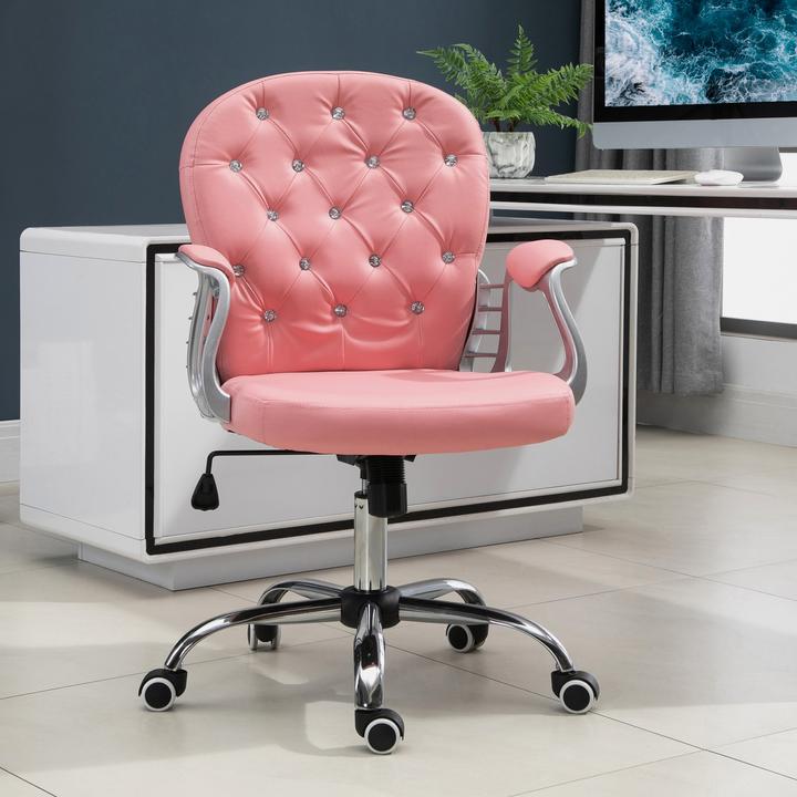 Actual product image Vinsetto Swivel chair in elegant design