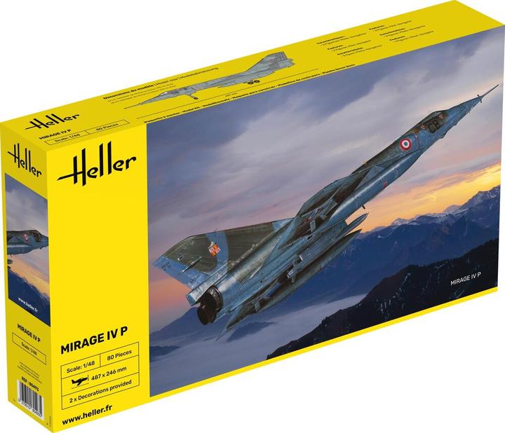 Actual product image Heller Mirage IV P