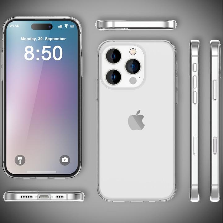 Actual product image Nalia Clear 360 degree cover (Apple iPhone 16 Pro Max)