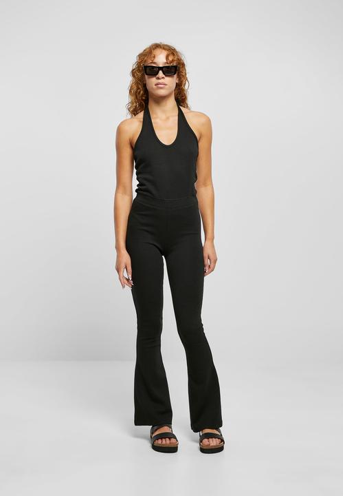 Produktbild Urban Classics Ladies Stretch Interlock Neckholder Jumpsuit (L)