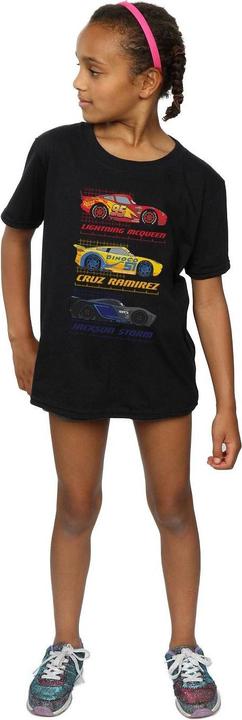Immagine prodotto Cars T-shirt in cotone con profilo razziale per le donne (128)