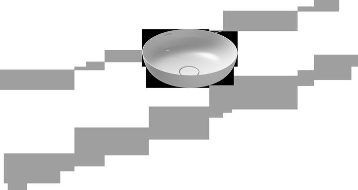 Produktbild Kaldewei Miena Waschtisch-Schale, 3181, rund, ohne Überlauf, Durchmesser 380mm, 909406000 (502 mm, 481 mm)