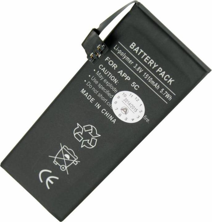 Produktbild AccuCell Akku Apple iPhone 5C, 616-0667, 616-0720