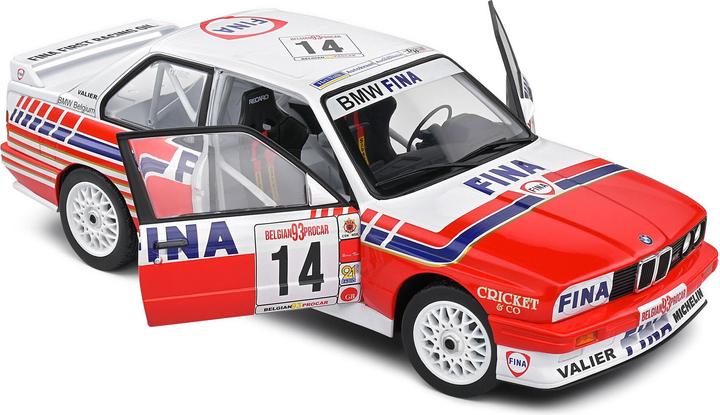 Actual product image Solido 1:18 BMW E30 M3 #14 white