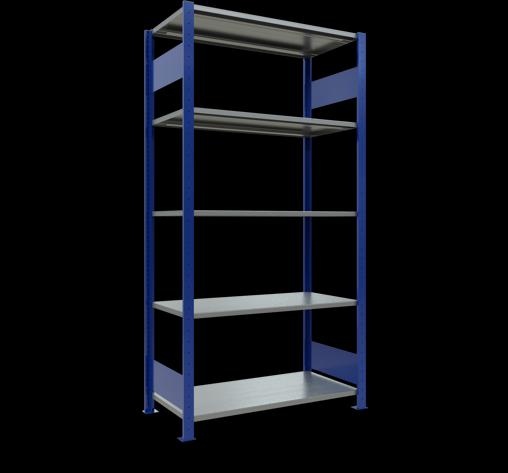 Système d'emboîtement pour rayonnage de base MULTIplus85 avec traverse de longueur