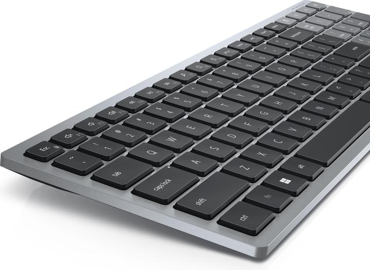 Actual product image Dell Compact Multi-Device Wireless Keyboard - KB740 - UK (QWERTY) (Eng. Int., Wireless)