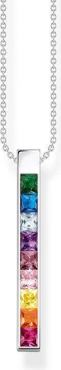 Image du produit Thomas Sabo Collier pierres multicolores argent (Argent 925, 40 - 45 cm)