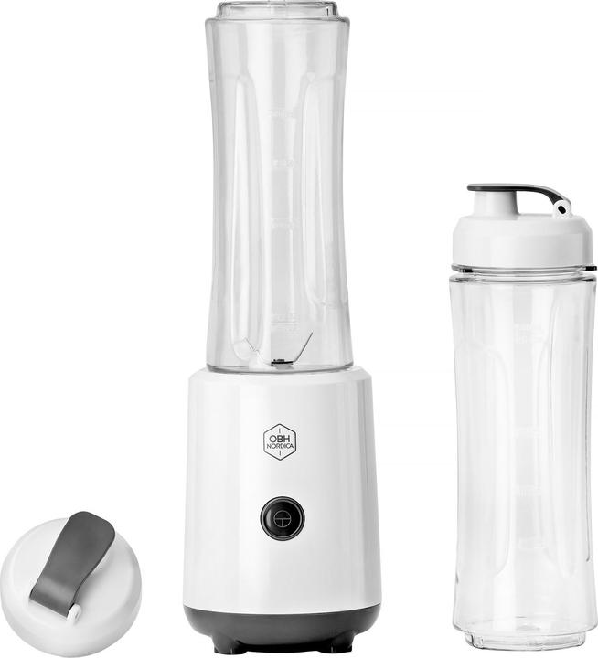 OBH Nordica Twister Go White, Tabletop blender, 0.6 L, Pulse function, 300 W, White (300 W)