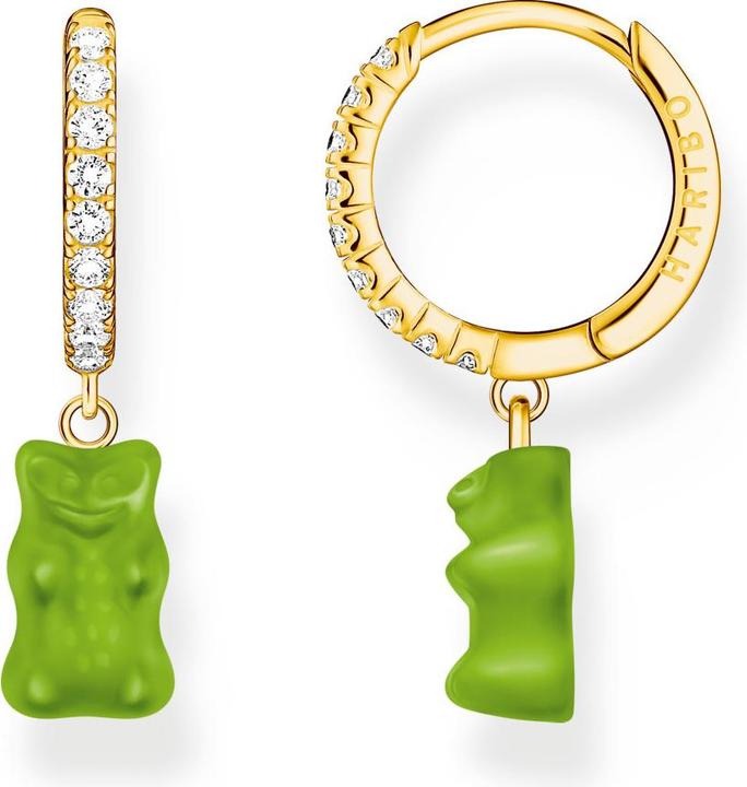 Actual product image Thomas Sabo Creole (750 yellow gold gilding, 925 sterling silver)