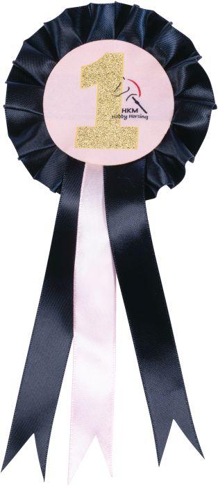 Immagine prodotto HKM Nastro da torneo -Hobby Horsing- blu scuro/rosa