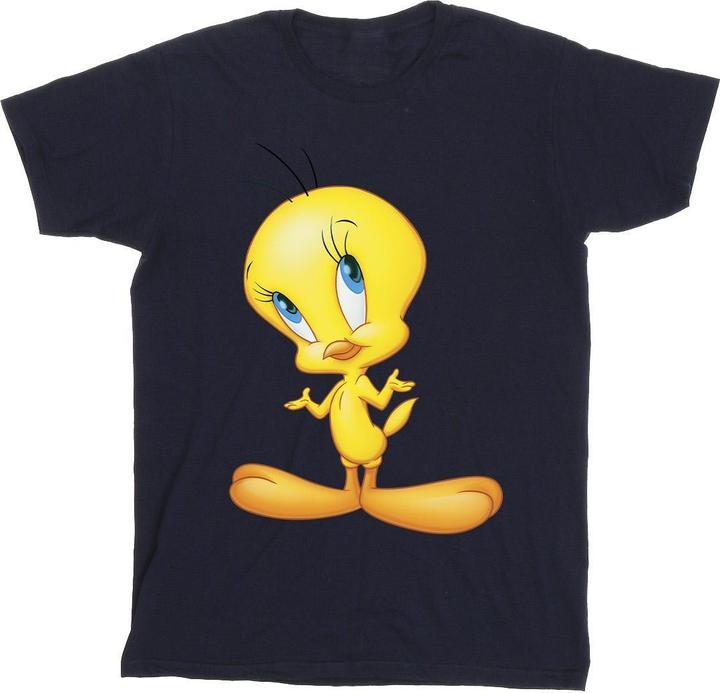 Immagine prodotto Looney Tunes Tweety Standing Maglietta Ragazze (128)