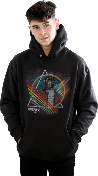 Immagine prodotto Guardians Of The Galaxy Neon Star Lord Masked Felpa con Cappuccio Uomo (XL)