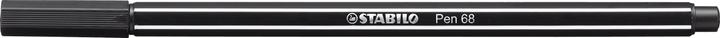 STABILO Penna 68 Pennarello premium (Nero, 1 x)