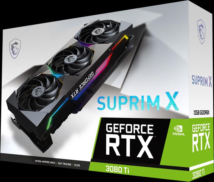 Produktbild MSI GeForce RTX 3080 Ti Suprim X 12G (12 GB)
