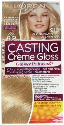 Produktbild L'Oréal Paris L'Oreal Casting Creme Gloss Hair Dye 910 Candyond (910 Cukierkowy Blond)