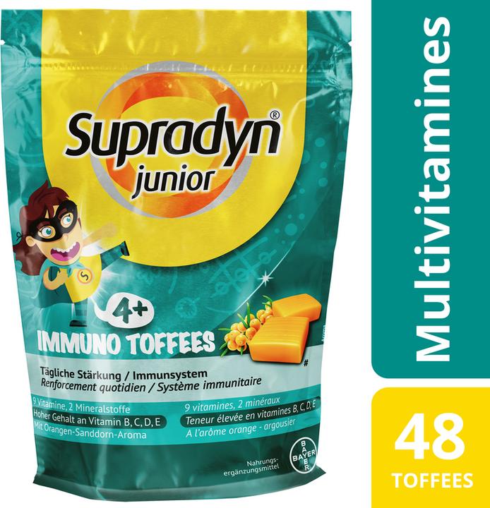 Image du produit Supradyn pro junior immuno Toffees (48 pièce(s), Caramels, 265 g)