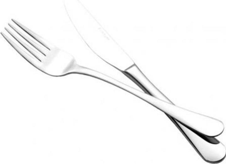 Actual product image Esmeyer 156-119 Cutlery, stainless steel, silver, 21 x 1 x 1 cm (12 Piece, Cutlery set)