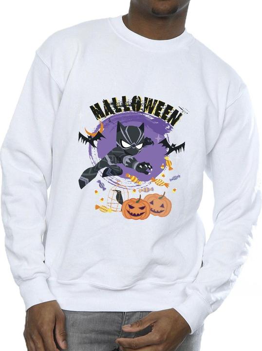 Actual product image Mens Black Panther Halloween Sweatshirt (XL)