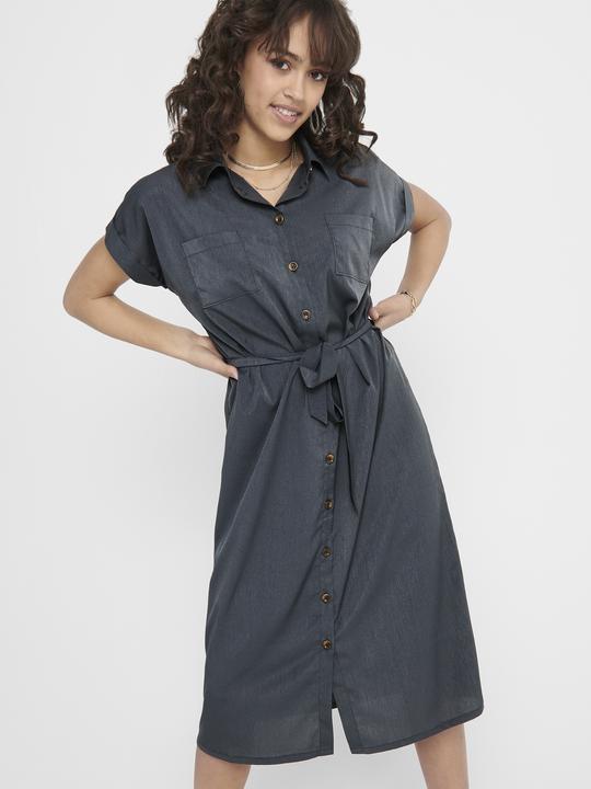 Actual product image Only Tie belt blouse dress (36)