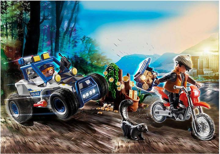 Produktbild Playmobil Polizei-Geländewagen: Verfolgung des Schatzräubers (70570, Playmobil City Life)