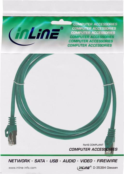 Immagine prodotto InLine Cavo patch (SF/UTP, CAT5e, 0.25 m)