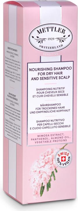Mettler1929 Nährshampoo für trockenes Haar und empfindliche Kopfhaut empf Kopfha (200 ml, Flüssiges Shampoo)