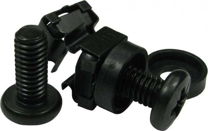 Cables Direct CDL Confezione da 20 dadi a gabbia M6 neri