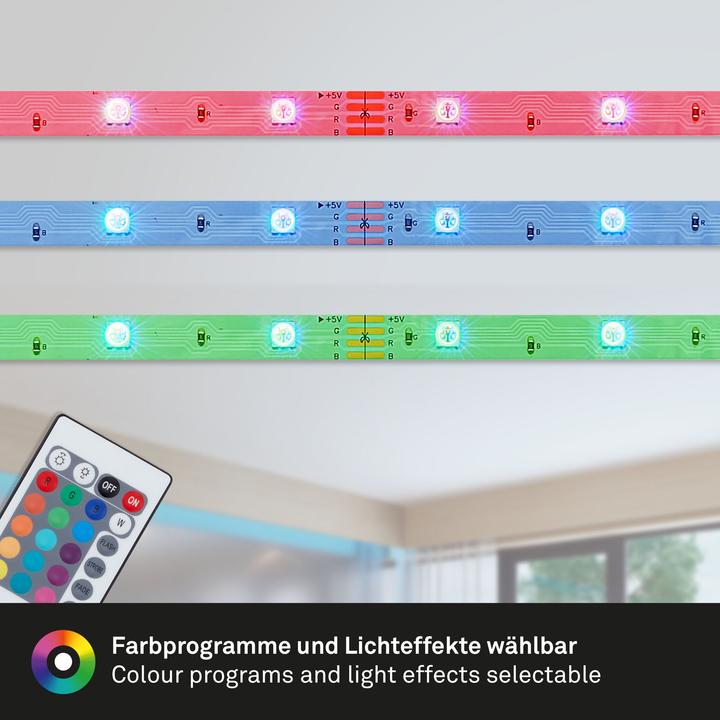 Immagine prodotto Briloner Nastro LED (RGB, 300 cm, Interno)