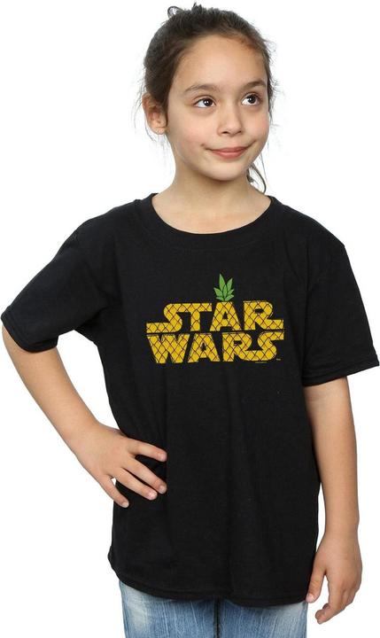 Immagine prodotto Star Wars Pineapple Logo Maglietta Ragazze (152, 158)