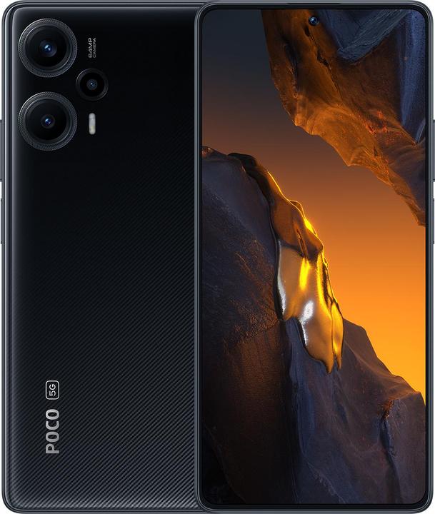 Immagine prodotto Xiaomi Poco F5 (256 GB, Nero, 6.67", Doppia SIM, 64 Mpx, 5G)