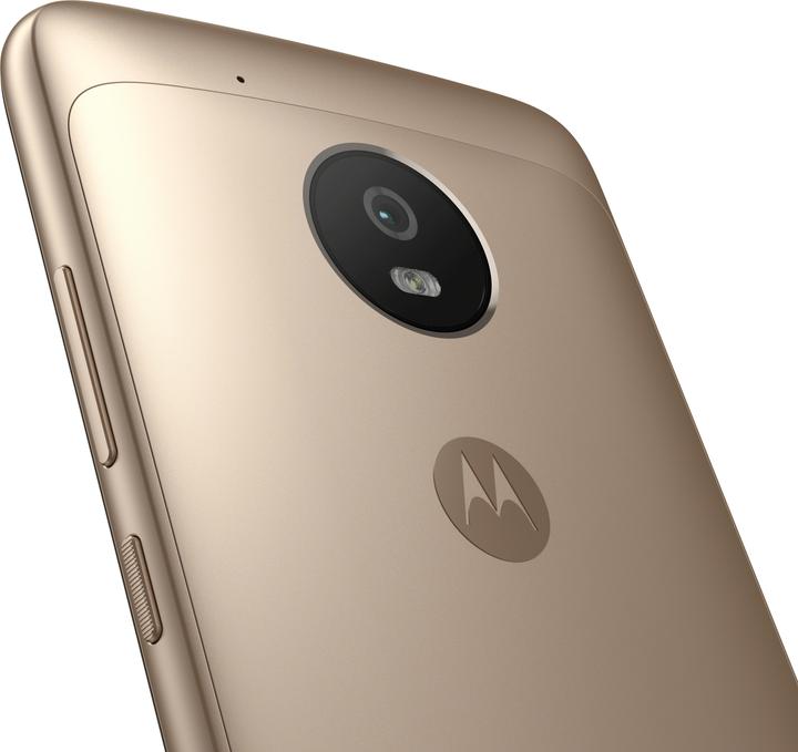 Actual product image Motorola Moto G5 (16 GB, Fine Gold, 5", Dual SIM + SD, 13 Mpx, 4G)