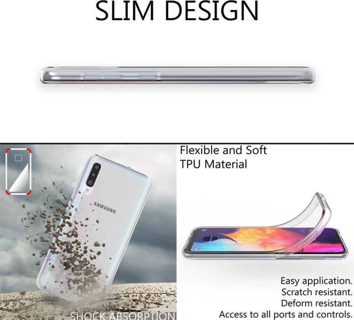 Actual product image Nalia 360 degree hull (Samsung Galaxy A50)