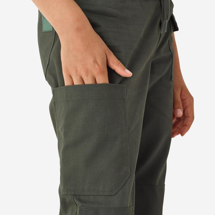 Image du produit Solognac Pantalon 500 résistant enfants vert (12, 13, 14)