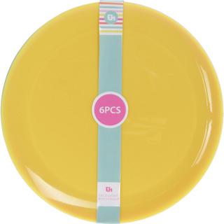 Actual product image Excellent Houseware Plate set 6 pieces 21 cm