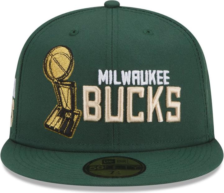 Produktbild New Era 59Fifty Cap - NBA CHAMPIONS Milwaukee Bucks - 7 1/8 (7 1/8)