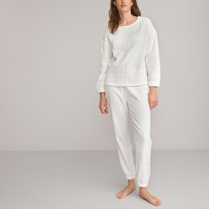 Actual product image La Redoute Collections Fleece pyjamas (W32/L34)