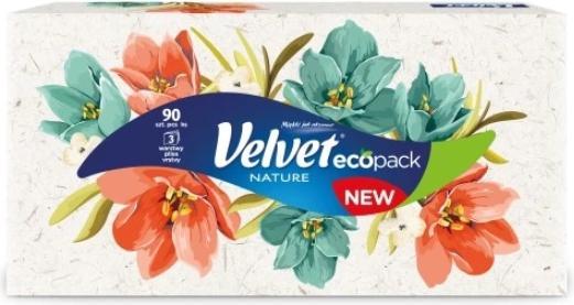 Actual product image Velvet hygienic tissues, 90 pieces