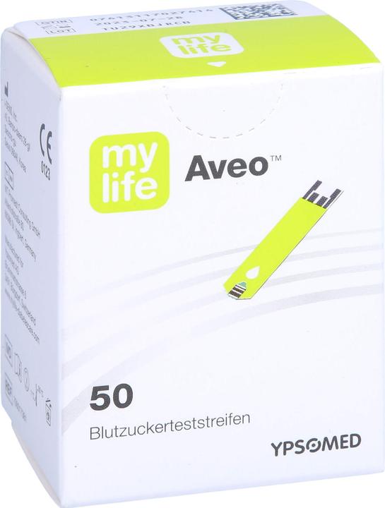Actual product image Mylife Aveo Blood Glucose Ttr, 50 pc TTR (Test strips)