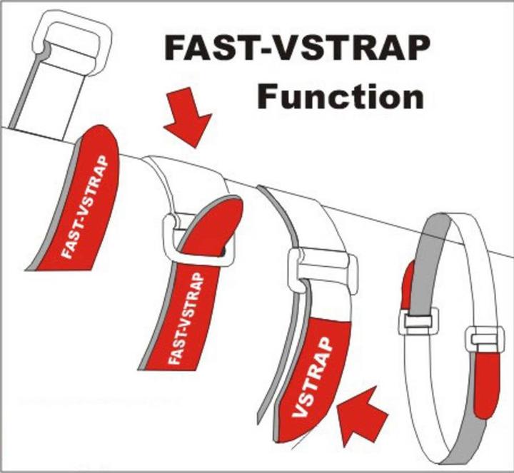Image du produit Fastech Sangle élastique à fermeture velcro (33.50 cm)