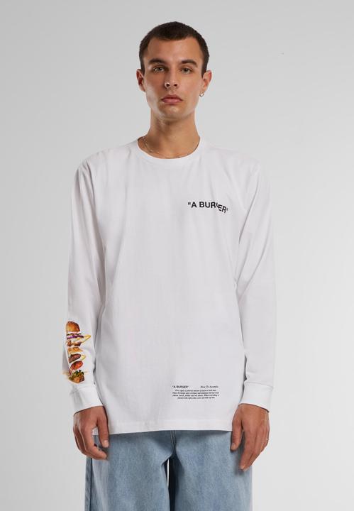 Actual product image Mister Tee Burger longsleeve - 18845 (XS)