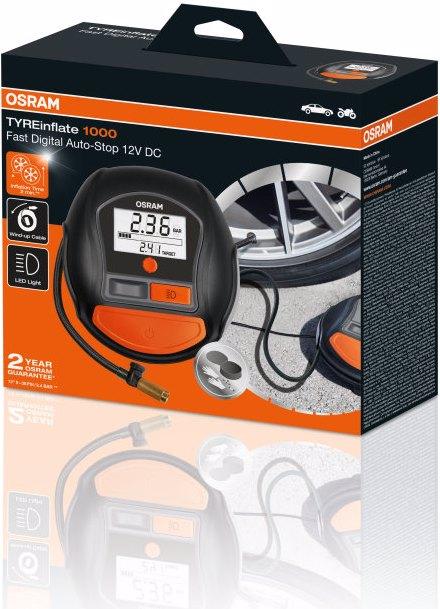 Produktbild Osram TYREinflate 1000 OTI1000 (5.50 Bar, 0 l)