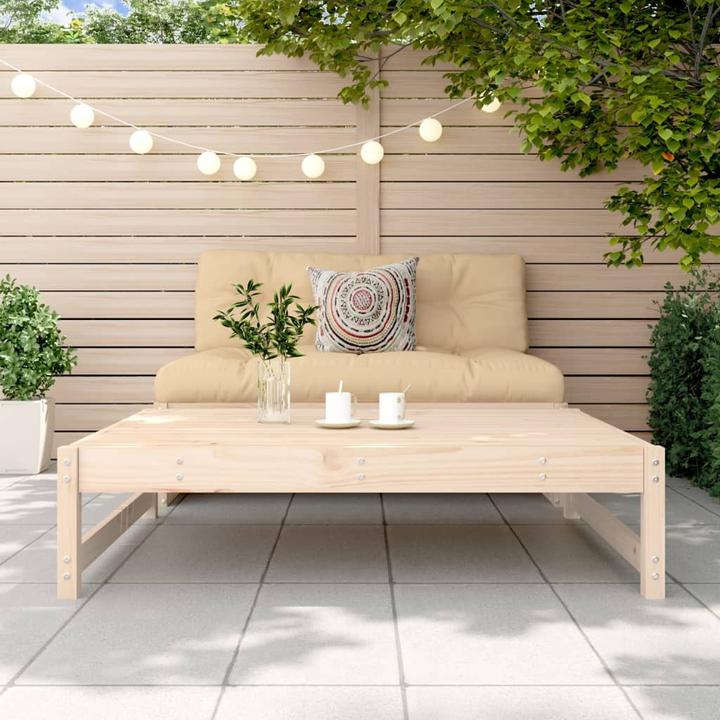 Produktbild VidaXL Gartenhocker 120x80 cm Massivholz Kiefer,Material