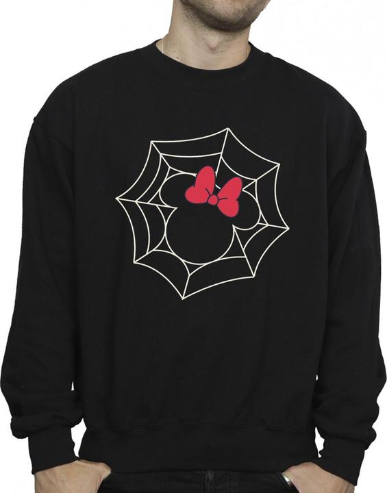 Immagine prodotto Disney Minnie Mouse Spider Web Felpa Uomo (M)