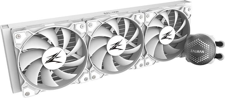 Immagine prodotto Zalman ALPHA36 White CPU Liquid Cooler 360mm Radiator 3 x 120 mm Fan ARGB pump Dual