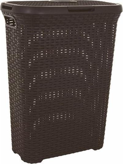 Actual product image Curver NATURAL STYLE Laundry Basket 40L DarkBrown (40 l)