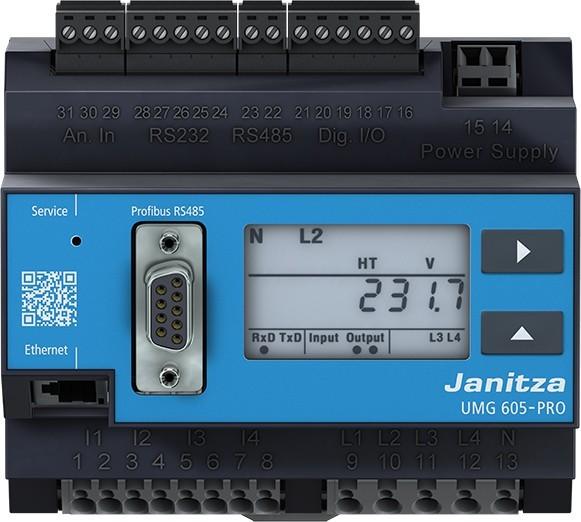 Produktbild Janitza JANI Spannungsqualitätsanalysator