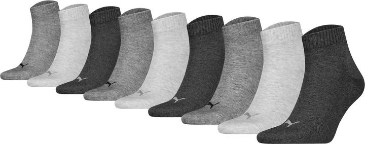 Actual product image Puma Socken Sportlich Stretch Quarter Plain ECOM 9P (pack of 9, 43 - 46)