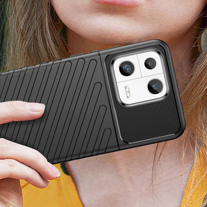 Produktbild Hurtel Thunder Case Hülle für Xiaomi 13 Silikon Armor Case schwarz (Xiaomi 13)