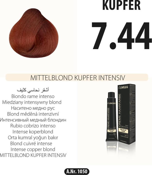Produktbild FemMas (9.3) Haarfarbe Lightlond Gold 100ml (9.3 Lightlond Gold)