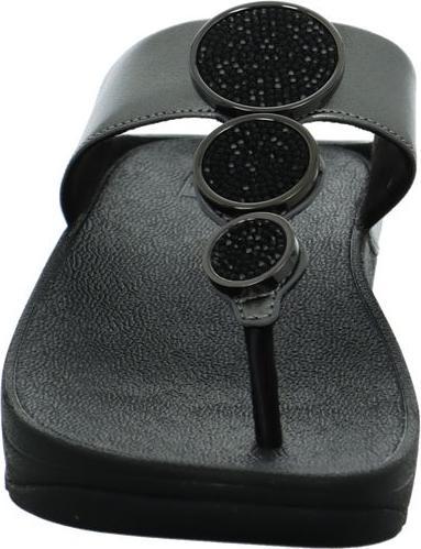 Produktbild Fitflop Halo Bead Circle Metallic Toe Post Sandals (38)